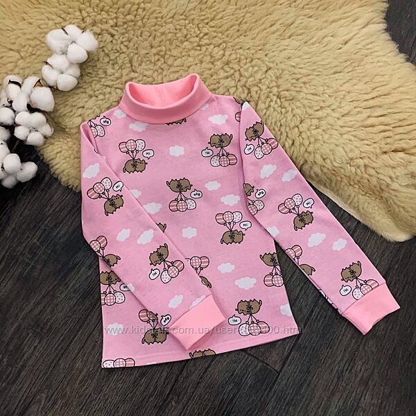 Водолазка - гольф з начосом кіт на повітряних кульках Five Stars 122р