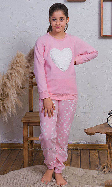 Флісова піжама для дівчинки Vienetta Secret на 7-8 років