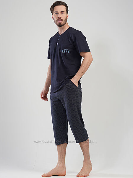 Чоловіча піжама Vienetta Men р. M, L, XL, 2XL