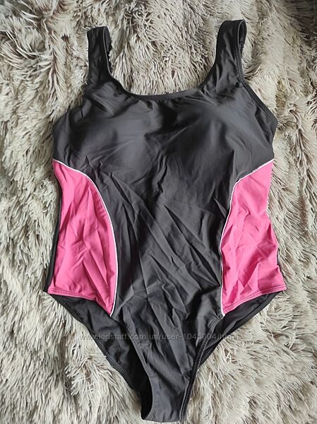 слитный цельный купальник в спортивном стиле work out M/L 