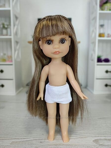 Лялька вінілова Luci Berjuan блондинка без одягу, 35 см