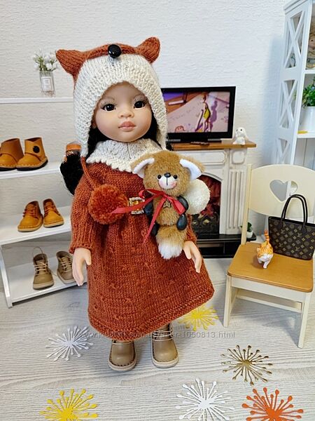 Лялька Ліу Паола Рейна в костюмі Лисичка 14789, 32 см