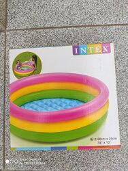 Надувной бассейн Intex
