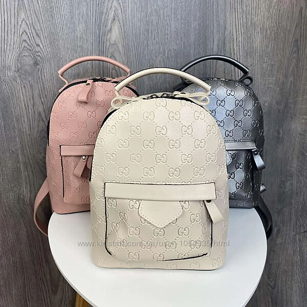 Міні-рюкзак в стилі Gucci. 3 кольори