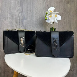 Натуральна замша. Міні сумочка YSL.