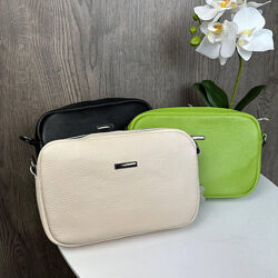 Натуральна шкіра. Міні сумочка 4 кольори.