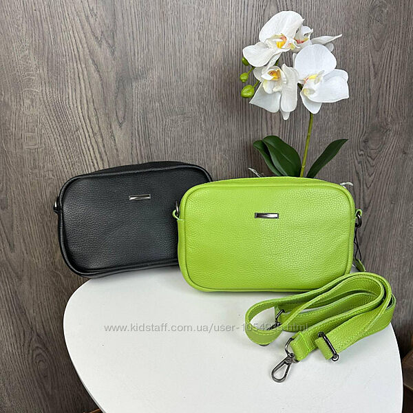 Натуральна шкіра. Міні сумочка 4 кольори.