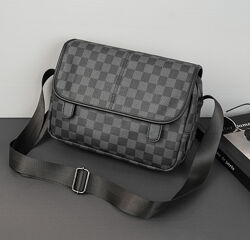 Чоловіча сумка на плече на 2 відділи