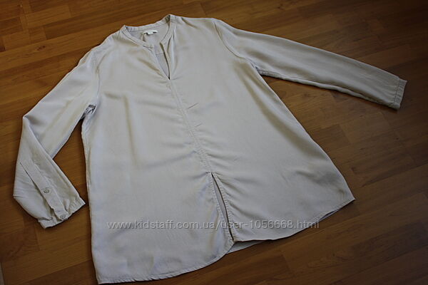 Подовжена блуза сорочка COS розмір S &92 38 модал / купро