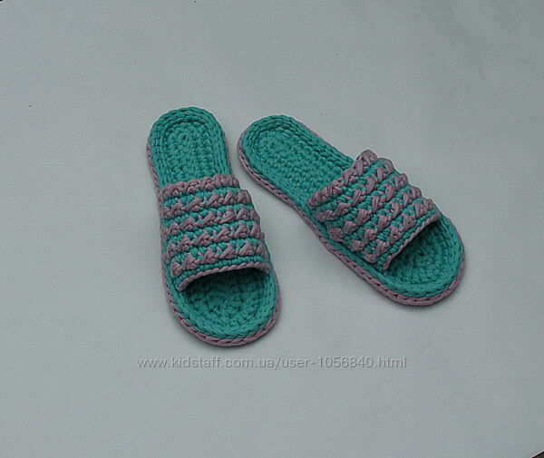 Тапочкі жіночі ручної роботи