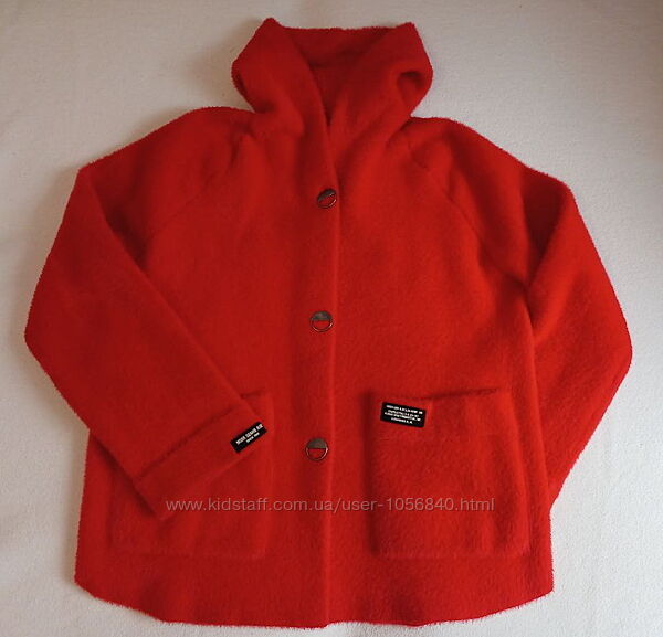 Стильна червона куртка-жакет