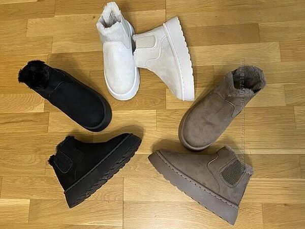 Зимові жіночі уггі на платформі 36 ,37, 37, 39, 40