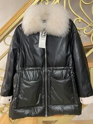 Жіночий зимовий пуховик М-L 40