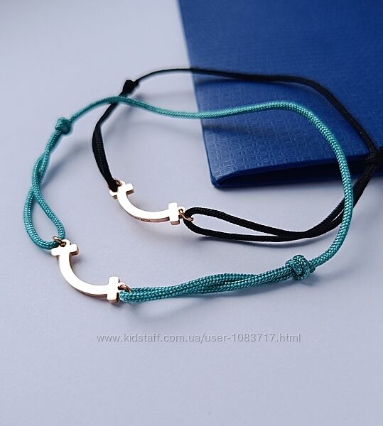 Брендовий браслет нитка в стилі тіффані