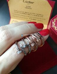 Кольцо Cartier картье гвоздь.