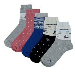 Шкарпетки жіночі класичні зимові махра ТМ Добра Пара