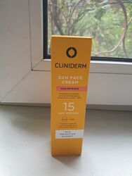 Сонцезахисний крем для обличчя Cliniderm SPF15