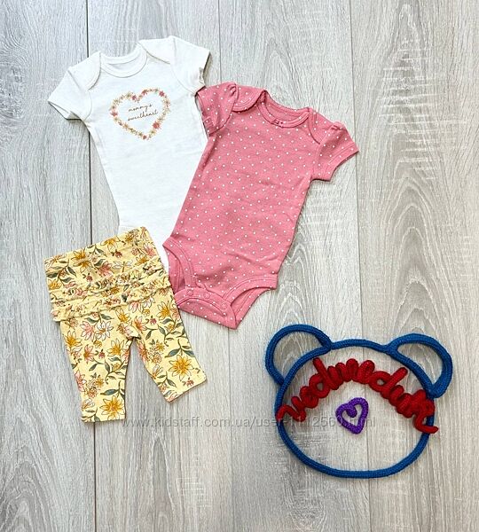 Набір Carters веселі попки