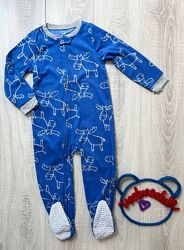 Флісові піжамки. Сліп картерс