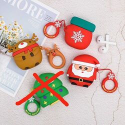 Чохол для навушників AirPods 2, Кейси AirPods Christmas Funny Case