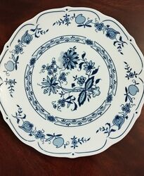 Красивая большая тарелка в стиле Прованс. Клеймо Корона 177789-90гг. Герма