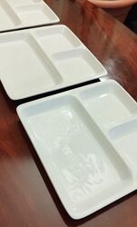Стильные, немецкие, сервировочные тарелки Bauscher. Германия. 