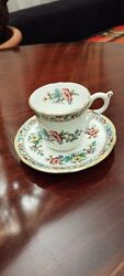 Раритетная кофейная двойка чашкаблюдце Coalport. Англия. 