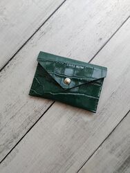 Картхолдер, візитниця з натуральної шкіри.