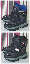 Зимові термо черевики, чоботи дутики для хлопчика на овчині, TOM. M. р.28-3