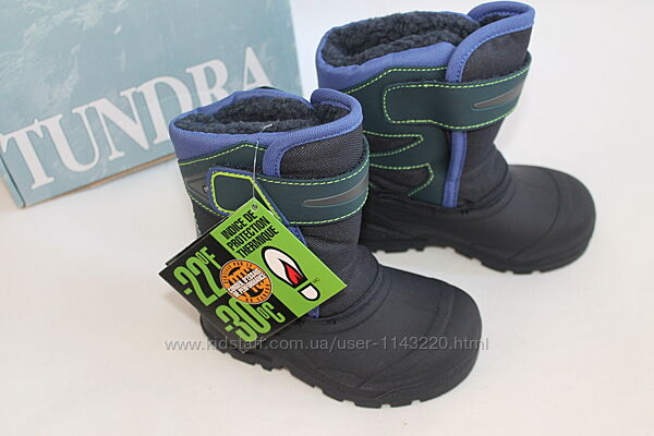 Tundra boots kids baby boy&acutes oregon-us-8-eu-24-25 по устілці-16 см