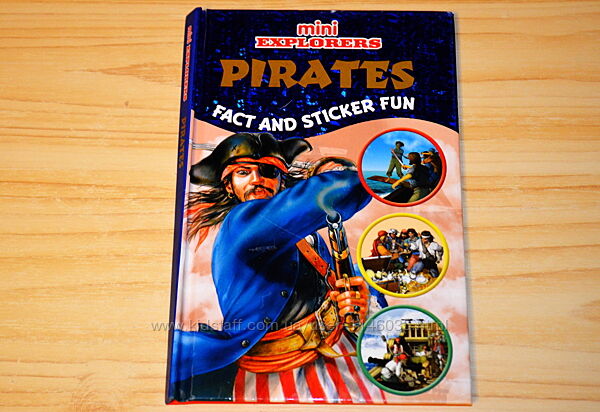 Pirates, дитяча книга англійською