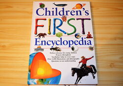 Children s first encyclopedia, дитяча книга англійською