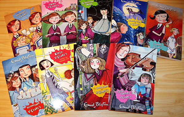The complete st clare collection by Enid Blyton, дитячі книги англійською
