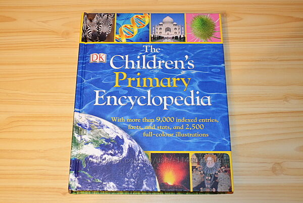 The children s primary encyclopedia, детская книга на английском языке