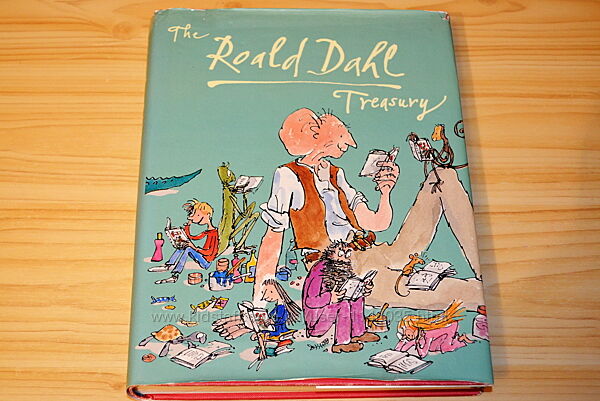 The Roald Dahl treasury, дитяча книга англійською