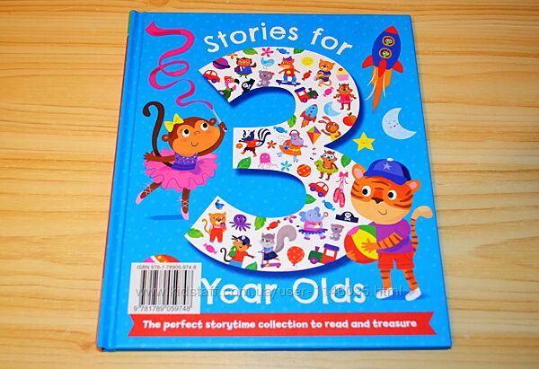 Stories for 3 years old, дитяча книга англійською