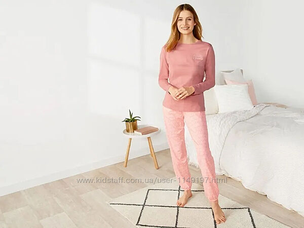 Жіноча піжама esmara євро розмір xs 32/34 наш 38/40р.