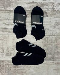 Шкарпетки короткі жіночі чорні hummel 6 пар в упаковці розмір 36-40.