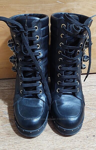 Ботинки кожаные DSQUARED2