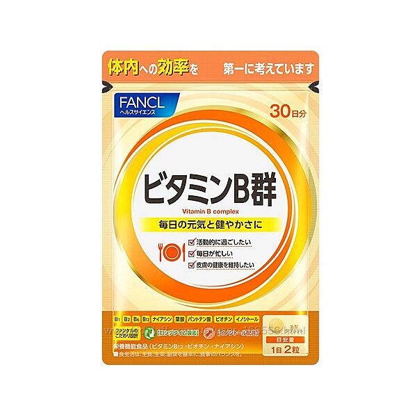 Комплекс витаминов группы B от Fancl, Япония, 60 шт.