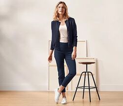 Стрейчеві жіночі вузькі штани р.38 брюки Tcm tchibo, Німеччина