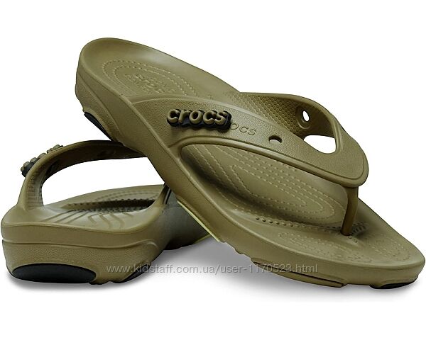 чоловічі шльопанці crocs Classic All-Terrain Flip Оригінал розмір m9. m11