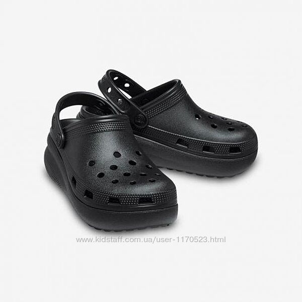 детские сабо Crocs Classic Cutie Clog на платформе Оригинал j2