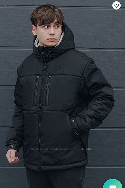 Зимова куртка Staff vran black, розмір XS