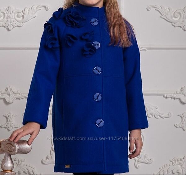 Стильное пальто для девочки  Т М Suzie