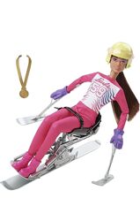 Кукла Барби Зимние виды спорта Barbie Winter Skier лыжница горнолыжница 