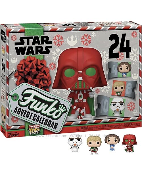 Адвент Календар Зоряні Війни Funko Advent Star Wars Звездные войны