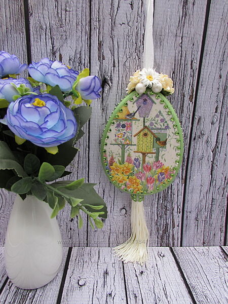 Декоративне яйце підвіска