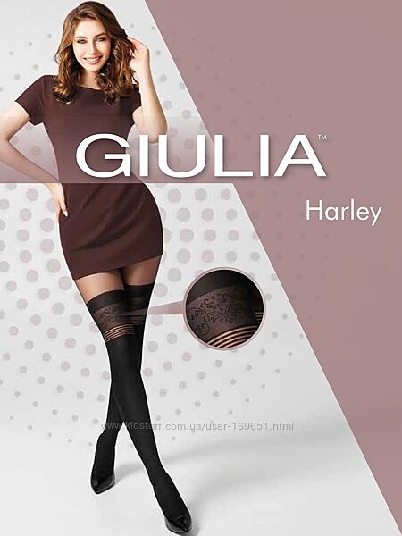 Колготки с имитацией чулок HARLEY 60 Giulia