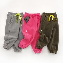 Дитячі теплі флісові штани Marakas для хлопчика та дівчинки штани на зиму 